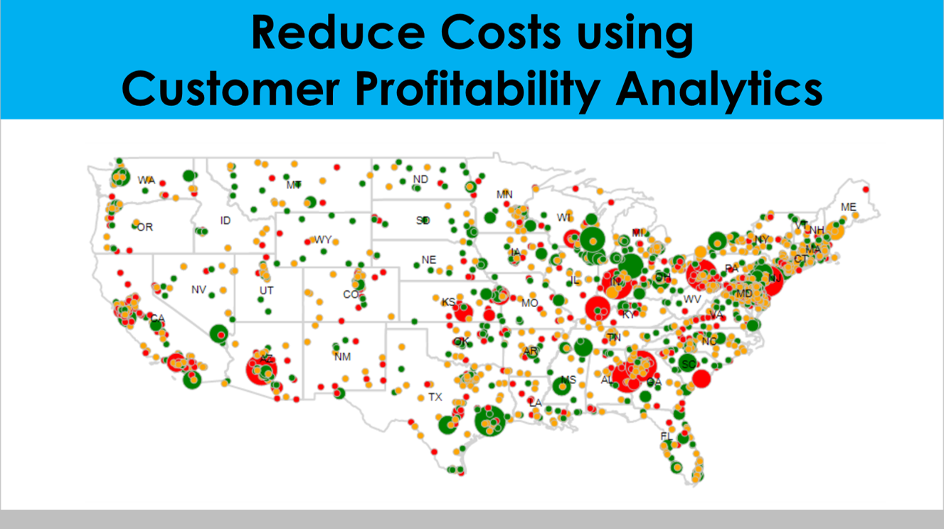 Reduce costs using Customer Profitability