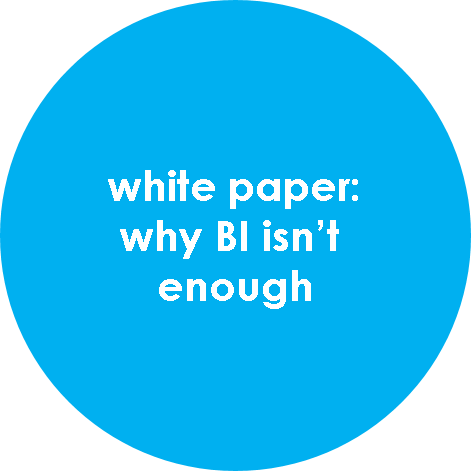 white paper: why BI isn't enough