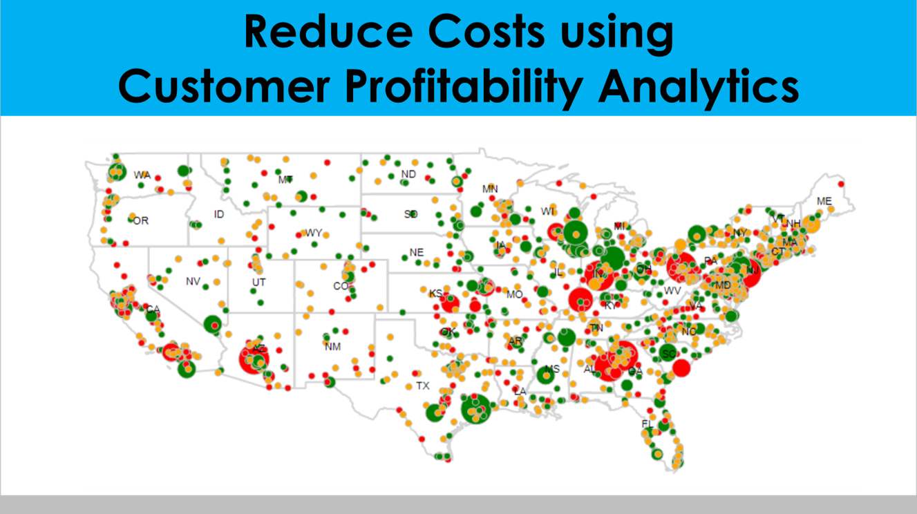 Reduce costs using Customer Profitability